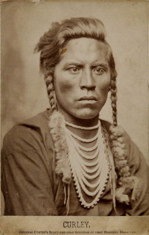 Curley, General Custer's scout before the Battle of Little Bighorn, by D. F. Barry, ca. 1876 (Gilder Lehrman Collection)