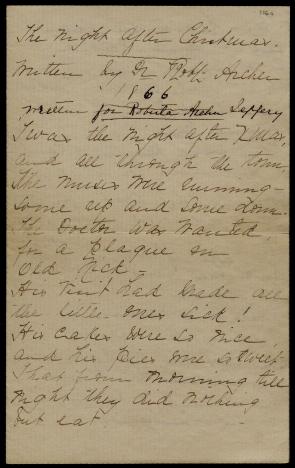 "The Night after Christmas," by Robert Archer, 1866 (Gilder Lehrman Collection)