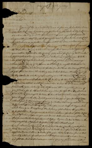 DUKE OF ARGYLE and AFRICAN slave ships. Journal kept by John