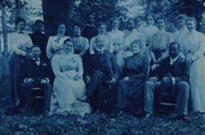 Calhoun School teachers, Alabama, photographed by Richard Riley, ca. 1870-1900 (Gilder Lehrman Collection)