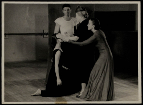 Helen Keller with Martha Graham, n.d. (Gilder Lehrman Collection)