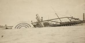 The steamer General Slocum, June 15, 1904 (New York Public Library Digital Colle