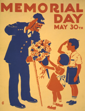 Memorial Day, May 30th, WPA Posters (Library of Congress)