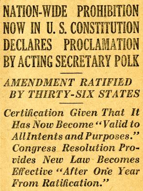 Official US Bulletin, January 29, 1919. (GLC01668)