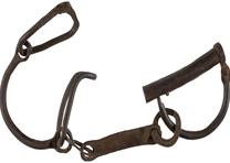 Slave leg chain, ca. 1840-1850. (Gilder Lehrman Collection) 