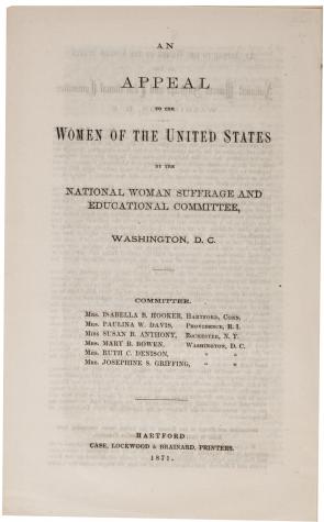 Реферат: Reconstruction Through Black Suffrage And Women