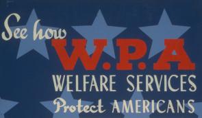 Poster for an exhibition in Chicago, detail. (Library of Congress P&P)