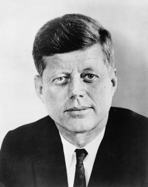 Photograph of President John F. Kennedy, 1961. (Library of Congress Prints and P
