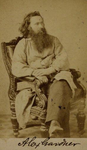 Alexander Gardner, ca. 1864 (Gilder Lehrman Collection)
