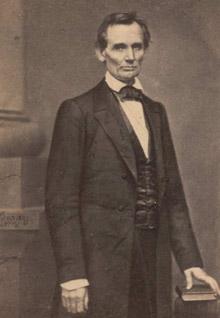 Abraham Lincoln, by Mathew Brady, February 27, 1860. (GLC05136.01)