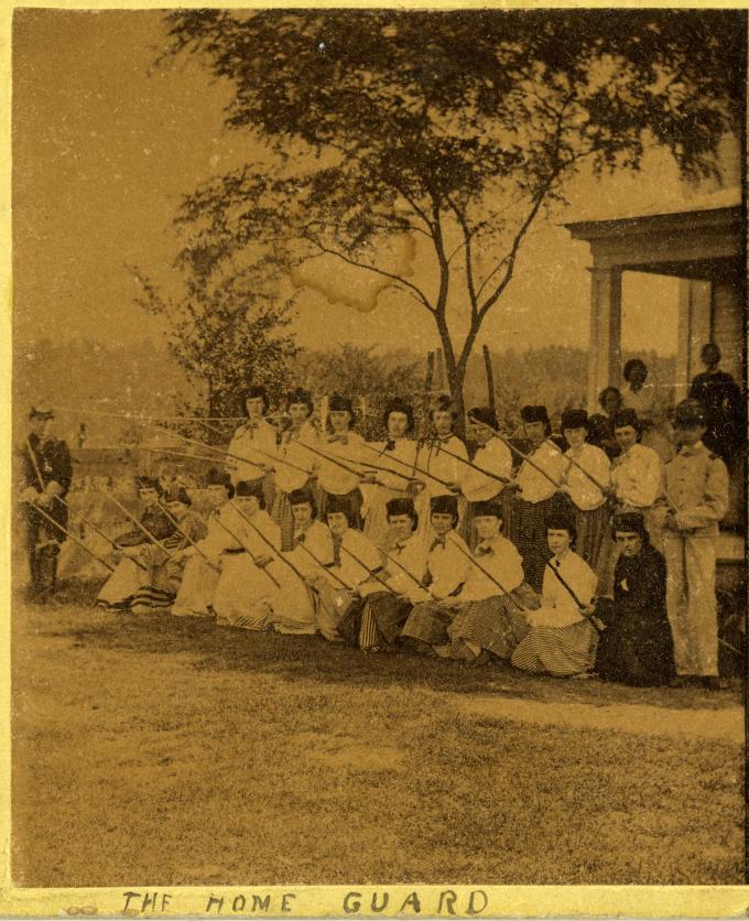 White Mountain Rangers, possibly New Hampshire, 1861. (GLC05137.002)