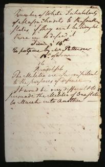 Pierce Butler's Notebook, page 4. (The Gilder Lehrman Co