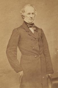 Cornelius Vanderbilt, ca. 1865. (GLC05151)