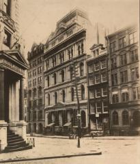 The New York Stock Exchange, 1885. (Gilder Lehrman Collection)