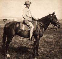 Teddy Roosevelt in the Rough Riders, ca. 1898. (GLC07002.39)