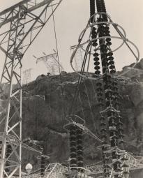 Boulder (later, Hoover) Dam on the Colorado River, 1941. (Library of Congress)