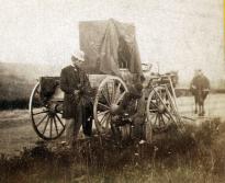 Alexander Gardner's traveling darkroom, 1867 (LOC Prints and Photographs Div)