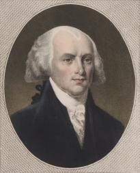 James Madison, by A. Newsam, Philadelphia, 1846. (LC-DIG-ppmsca-30581)