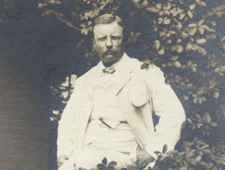 Theodore Roosevelt at Home, c.1905. Theodore Roosevelt at Home, c.1905.