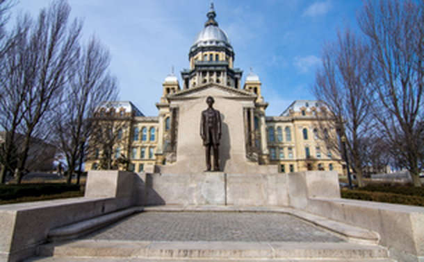 The Old State House in Springfield, IL