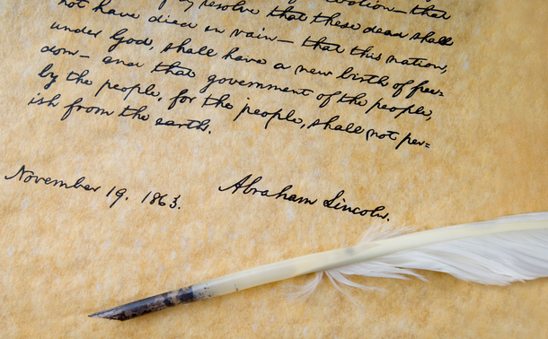 Letter signed by Abraham Lincoln