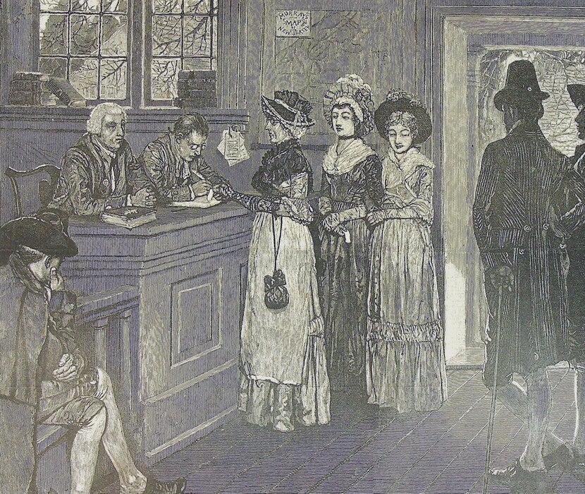 Image showing scene of women voting in New Jersey