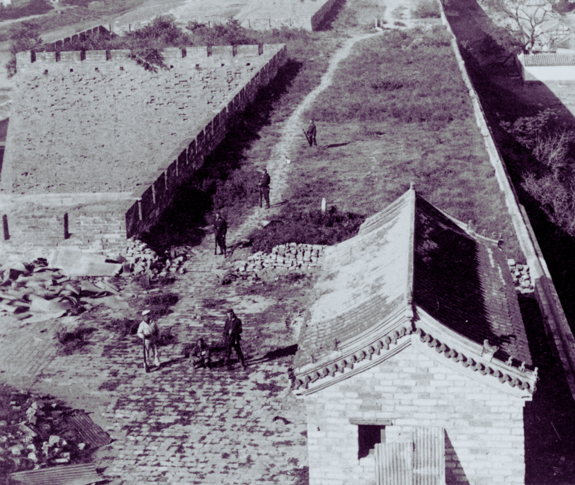 1901 photo of Ha-ta-men Gate.
