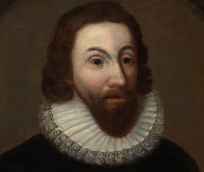 Oil painting of John Winthrop