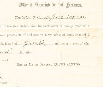 A printed certificate with names, date, and location written in