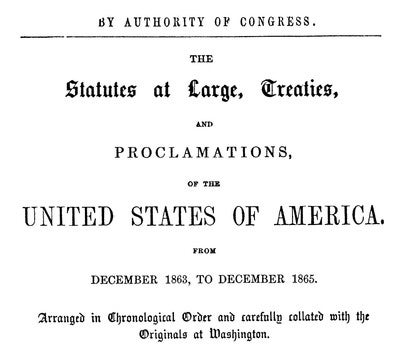 A typed title page of a book.