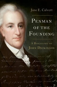 Book cover, Penman of the Founding by Jane E. Calvert