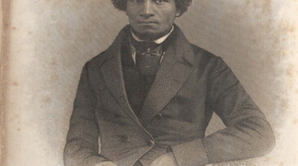 Image of Frederick Douglass from his second biography 