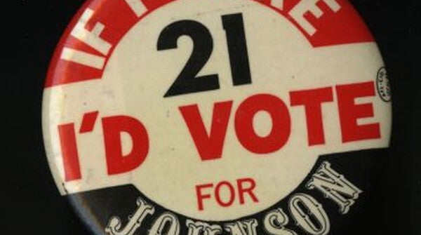 Voting pin