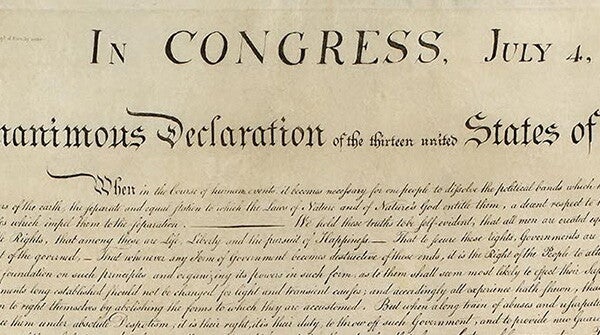 Declaration of Indepence