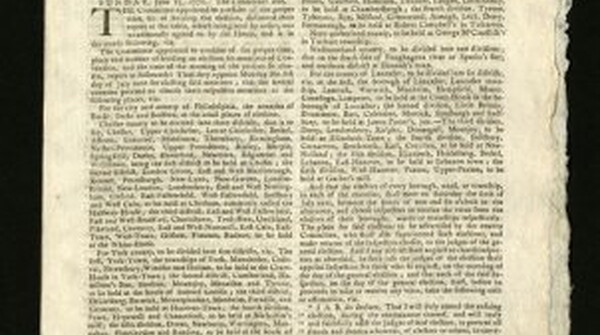 Pennsylvania Evening Post, Philadelphia, July 4, 1776. (The Gilder Lehrman Institute of American History, GLC03235.228)