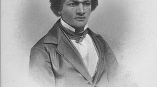 Engraving of Frederick Douglass 