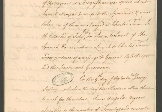 A handwritten letter in cursive.