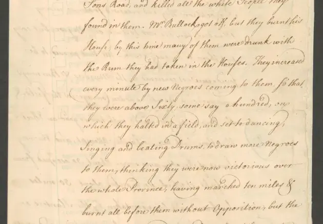 A handwritten letter in cursive.