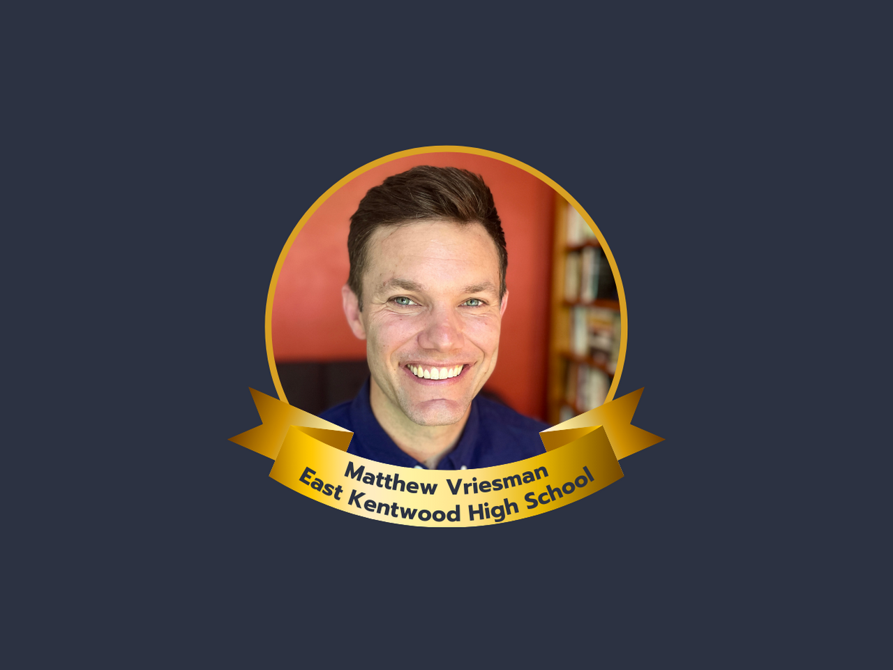 Matthew Vriesman, 2023 National History Teacher of the Year
