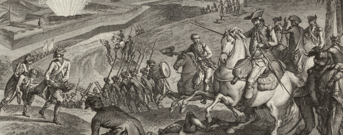 Recueil d'estampes representant les differents evenements...