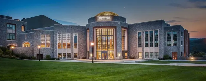 A view of Marist College.