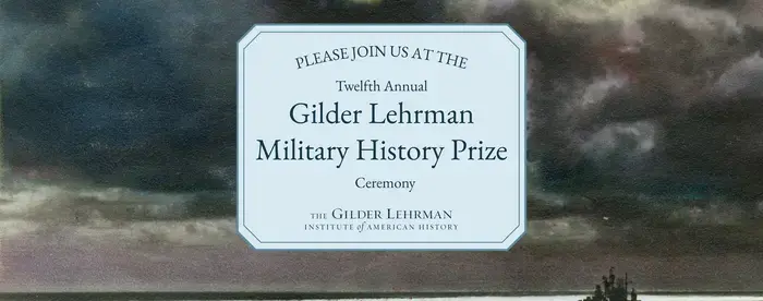 2025 Military History Book Prize Award Ceremony graphic.