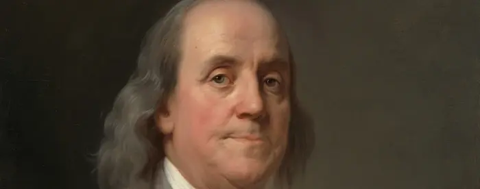 Portrait of Benjamin Franklin