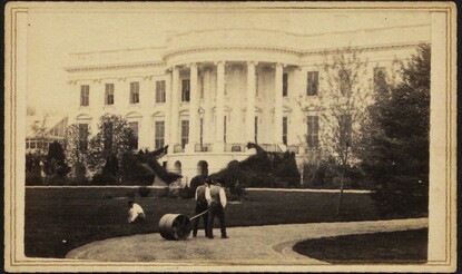 Front view of the White House
