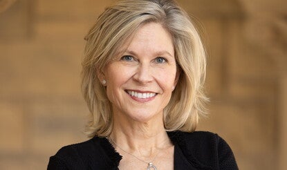 A headshot of Caroline Winterer