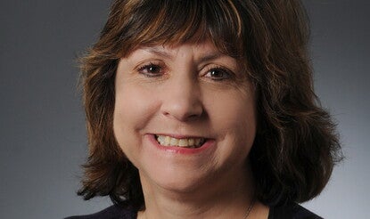 A headshot of Rosemarie Zagarri
