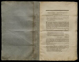 Report on public credit, December 13, 1790, GLC01044