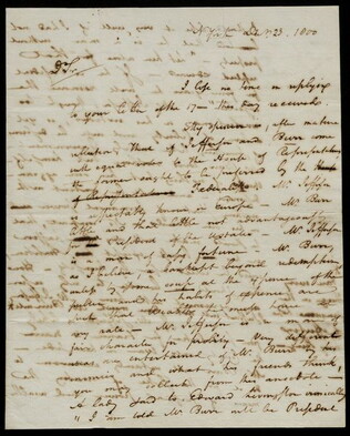 Hamilton letter