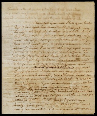 Hamilton, Alexander (1757-1804) to Elizabeth Schuyler