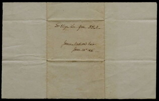 Madison, Dolley (1768-1849) to Eliza Lee re: sending large lock of James Madison's hair on day of his death